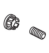 Delta RP51095 Set Screw & Button in Chrome Finish