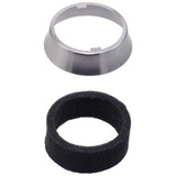 Delta RP50389 Escutcheon & Gasket - Pull-Out in Chrome Finish