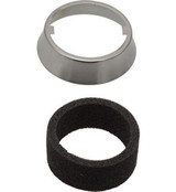 Delta RP50389WH Escutcheon & Gasket - Pull-Out in White Finish