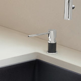 Blanco 402300: Lato Collection Soap Dispenser - Chrome/Anthracite