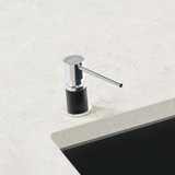 Blanco 402574: Lato Collection Soap Dispenser - Chrome/Coal Black