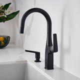 Blanco 443021: Rivana Collection Bar Faucet 1.5 GPM - Matte Black