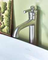 hansgrohe 04772820 Joleena Single-Hole Faucet 230 with Pop-Up Drain, 1.2 GPM in Brushed Nickel