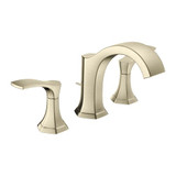 hansgrohe 04813820 Locarno Widespread Faucet 110 with pop-up drain, 1.2 GPM in Brushed Nickel