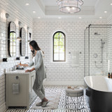 Hansgrohe 04818000 Locarno Freestanding Tub Filler Trim with 1.75 GPM Handshower in Chrome