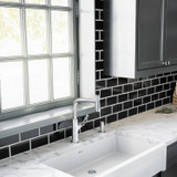 Hansgrohe 04855000 Locarno High Arc Kitchen Faucet, 2-Spray Pull-Out, 1.75 GPM in Chrome