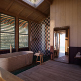 AXOR 12672341 AXOR Starck Showerpipe 240 1-Jet, 2.5 GPM in Brushed Black Chrome