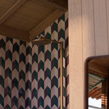 AXOR 12672341 AXOR Starck Showerpipe 240 1-Jet, 2.5 GPM in Brushed Black Chrome