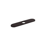 Hansgrohe 14019671 Base Plate for Single-Hole Kitchen Faucets, 10" in Matte Black