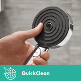 Hansgrohe 24111671 Pulsify S Handshower 105 3-Jet, 2.5 GPM in Matte Black