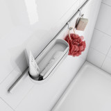 Hansgrohe 27914700 WallStoris Towel Hook- Wide in Matte White