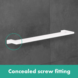 Hansgrohe 41743000 AddStoris Double Towel Bar in Chrome