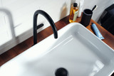 AXOR 48030671 AXOR ONE Single-Hole Faucet Select 260, 1.2 GPM in Matte Black
