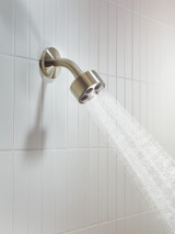 AXOR 48489821 ONE Shower Head 75 1-Jet, 1.5 GPM in Brushed Nickel