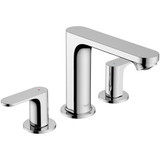 hansgrohe 72530001 Rebris S Widespread Faucet 110 with Pop-Up Drain, 1.2 GPM in Chrome