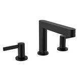 hansgrohe 76033671 Finoris Wide-spread Faucet 110 with Pop-up Drain, 1.2 GPM in Matte Black