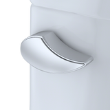 TOTO Carolina Ii One-Piece Elongated 1.28 Gpf Universal Height Toilet With Cefiontect And Ss124 Softclose Seat, Washlet+ Ready, Cotton White