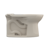 TOTO Drake Elongated Tornado Flush Toilet Bowl With Cefiontect, Bone