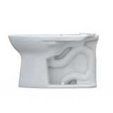 TOTO Drake Elongated Tornado Flush Toilet Bowl, Washlet+ Ready, Cotton White