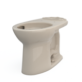 TOTO Drake Elongated Universal Height Tornado Flush Toilet Bowl With Cefiontect, Bone