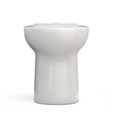 TOTO Drake Round Tornado Flush Toilet Bowl With Cefiontect, Colonial White