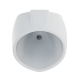 TOTO Wall-Mount Ada Compliant 0.125 Gpf Urinal With Back Spud Inlet, Cotton White