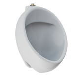 Toto Wall-Mount ADA Compliant 0.125 GPF Urinal With Top Spud Inlet And CeFiONtect Glaze, Cotton White