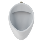 TOTO Wall-Mount Ada Compliant 0.125 Gpf Urinal With Top Spud Inlet And Cefiontect Glaze, Cotton White
