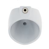 TOTO Wall-Mount Ada Compliant 0.125 Gpf Urinal With Top Spud Inlet And Cefiontect Glaze, Cotton White