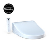 TOTO Washlet C5 Electronic Bidet Toilet Seat With Premist And Ewater+ Wand Cleaning, Round, Cotton White