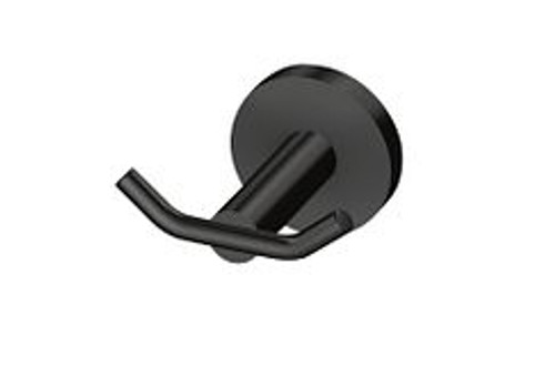 Moen Arlys Matte Black Double Robe Hook