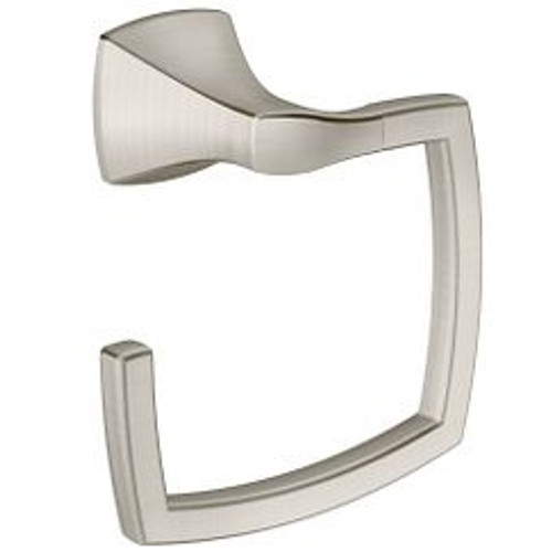 Moen Voss Brushed Nickel Towel Ring