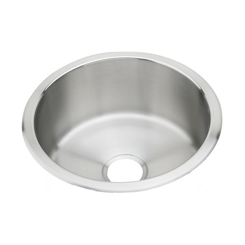 Elkay Asana Stainless Steel 14-3/8" x 14-3/8" x 6" Single Bowl Drop-in Bar Sink