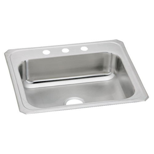 Elkay Celebrity Stainless Steel 31" x 22" x 6-7/8", 2-Hole Single Bowl Drop-in Sink