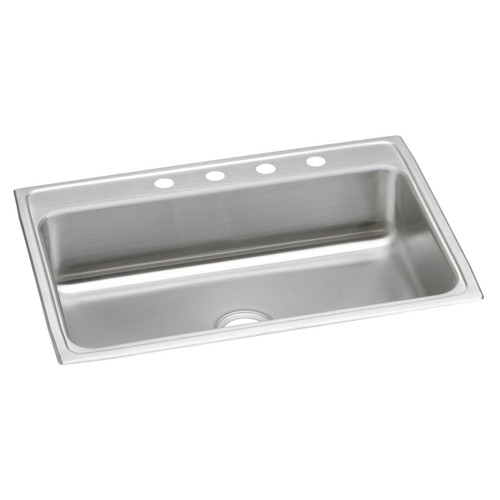 Elkay Celebrity Stainless Steel 31" x 22" x 7-1/8" 2-Hole Single Bowl Drop-in Sink