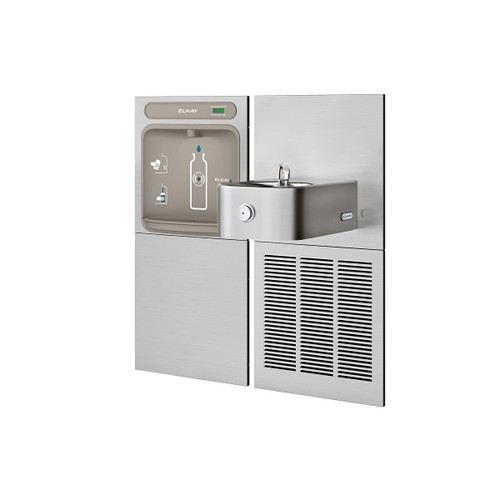 Elkay ezH2O Bottle Filling Station & Soft Sides Single Fountain Non-Filtered Refrigerated Stainless