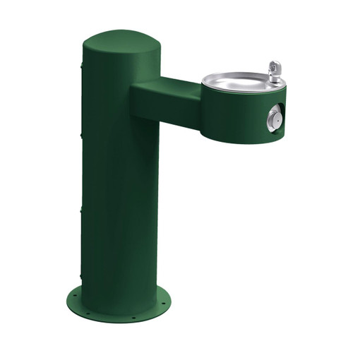 Elkay Outdoor ADA Pedestal Fountain Non-Filtered Non-Refrigerated Evergreen