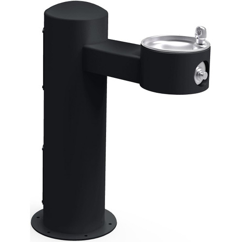 Elkay Outdoor ADA Pedestal Fountain Non-Filtered Non-Refrigerated Freeze Resistant Black Elkay Outdoor ADA Pedestal Fountain Non-Filtered Non-Refrigerated Freeze Resistant Black