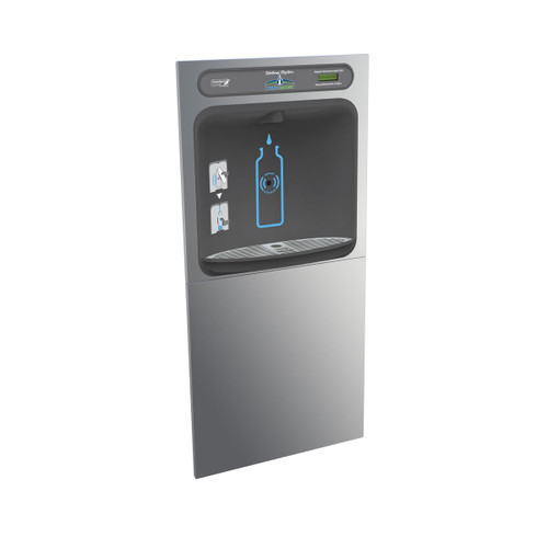 Elkay Halsey Taylor HydroBoost In-Wall Bottle Filling Station Non-Filtered Non-Refrigerated Stainless