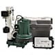Zoeller 508 with M53 Preassembled Sys ProPak Aquanot Fit 12V Back-Up Submersible Sump Pump System