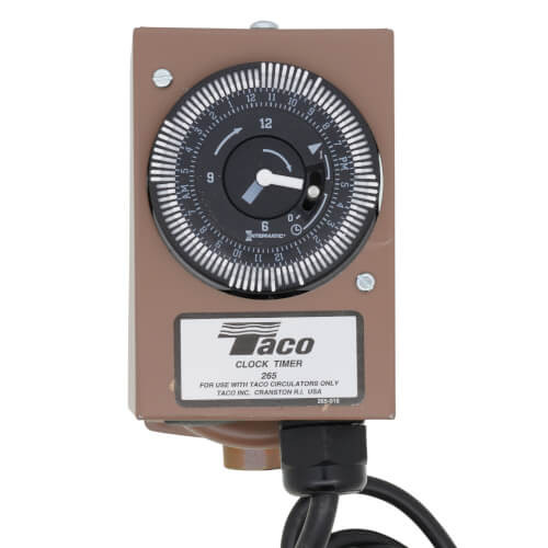Taco 003-B4-10-PNP Plumb n' Plug Pump with Analog Timer 1/40HP (3/4" Sweat)