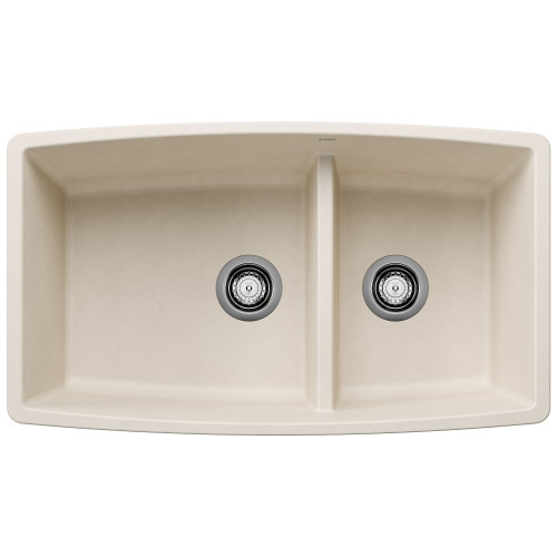 Blanco 443088: Performa Medium 1-3/4 Low Divide Sink - Soft White