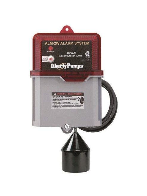 Liberty Pumps ALM-230W Indoor/Outdoor High Liquid Level Alarm 230V, 20ft Cord