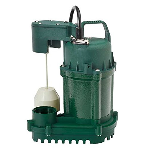 Zoeller 73-0001 Model M73 Automatic Cast Iron Submersible Residential Sump Pump