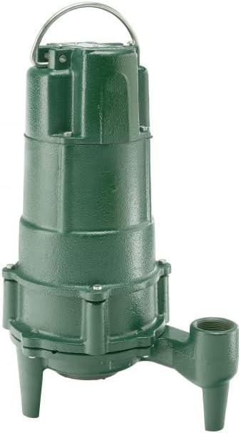 Zoeller 807-0004 Shark Grinder E807 Non Automatic Cast Iron Residential Grinder Pump, 230V, 35' Cord