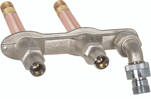 Prier 22 in. Loose Key Hot And Cold Anti-Siphon Hose Thread Wall Faucet With 1/2 in. Inlet