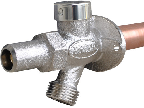 Prier Close Coupled, Anti-Siphon, Loose Key Quarter Turn Wall Faucet With 1/2 in. PEX Inlet