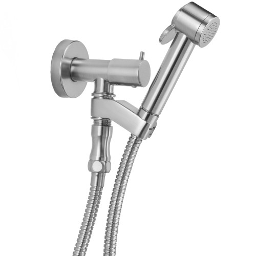 Jaclo B042-646-2.0-PN Paloma Bidet Spray Kit with On/Off Water Supply- 2.0 GPM in Polished Nickel Finish