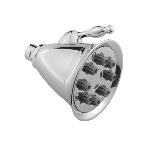 Jaclo Pissaro Retro Shower Head- 2.0 GPM in Polished Chrome Finish