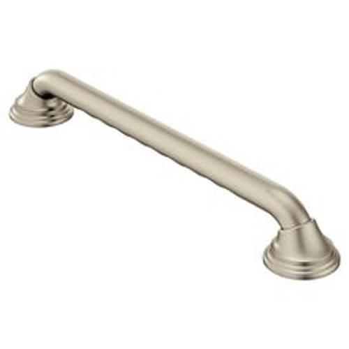 Moen LR8724D3BN Home Care Brushed Nickel 24" Designer Grab Bar